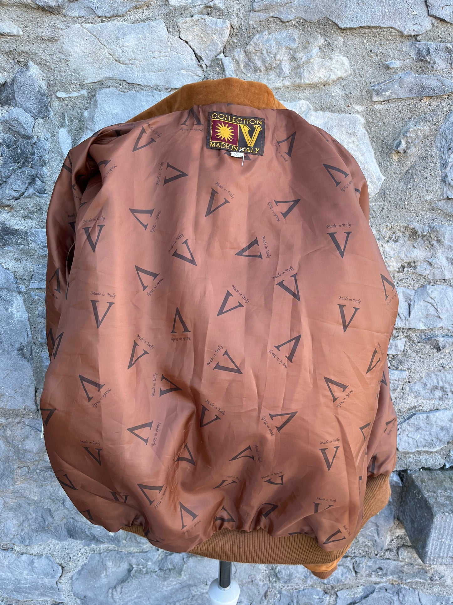 Brown suede jacket M/L