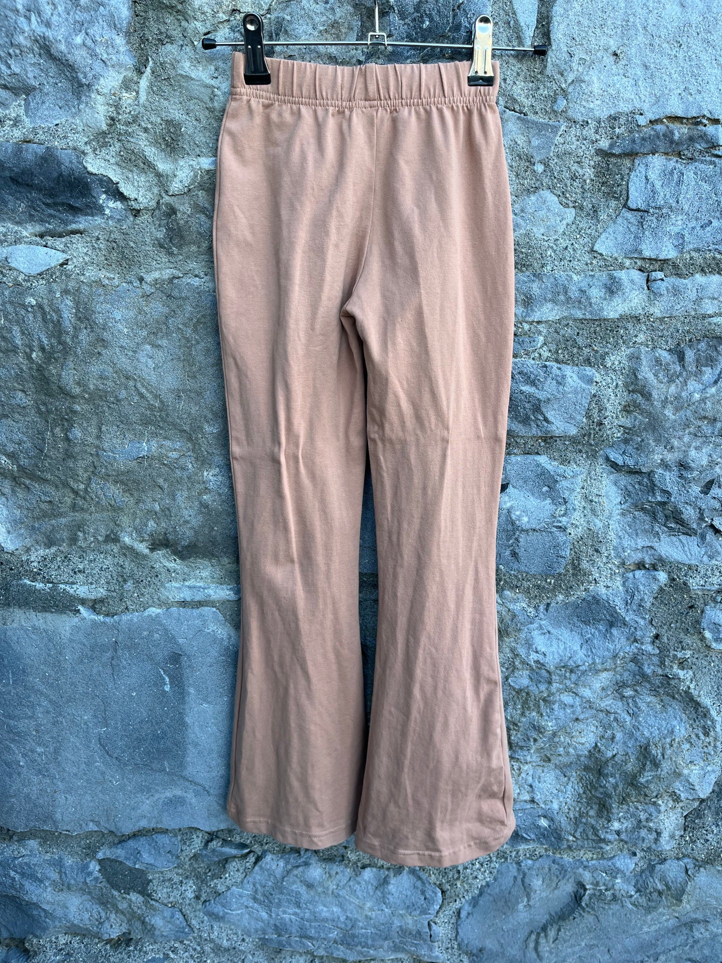 Beige flares 7-8y (122-128cm)