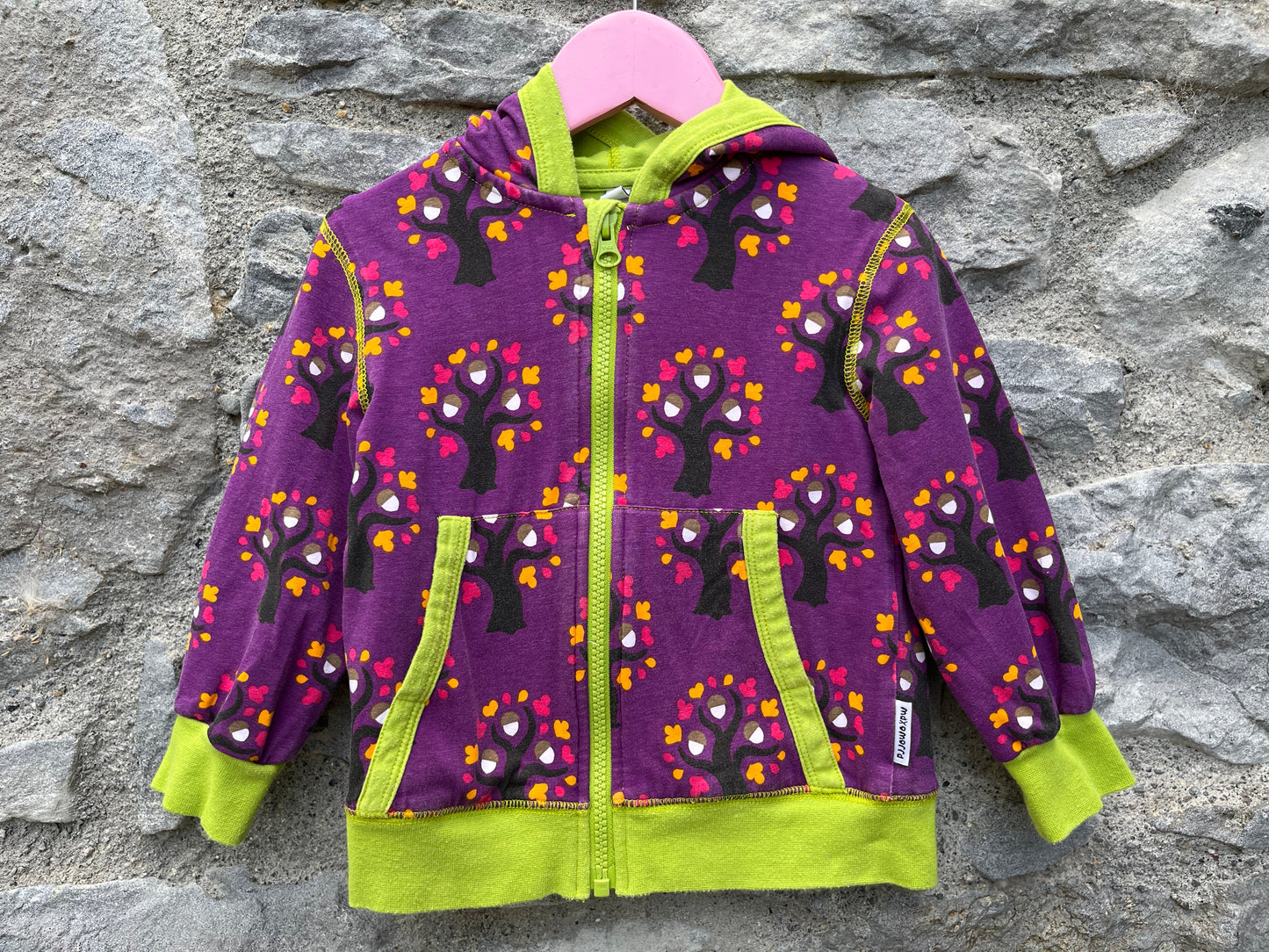 Trees hoodie 18-24m (86-92cm)