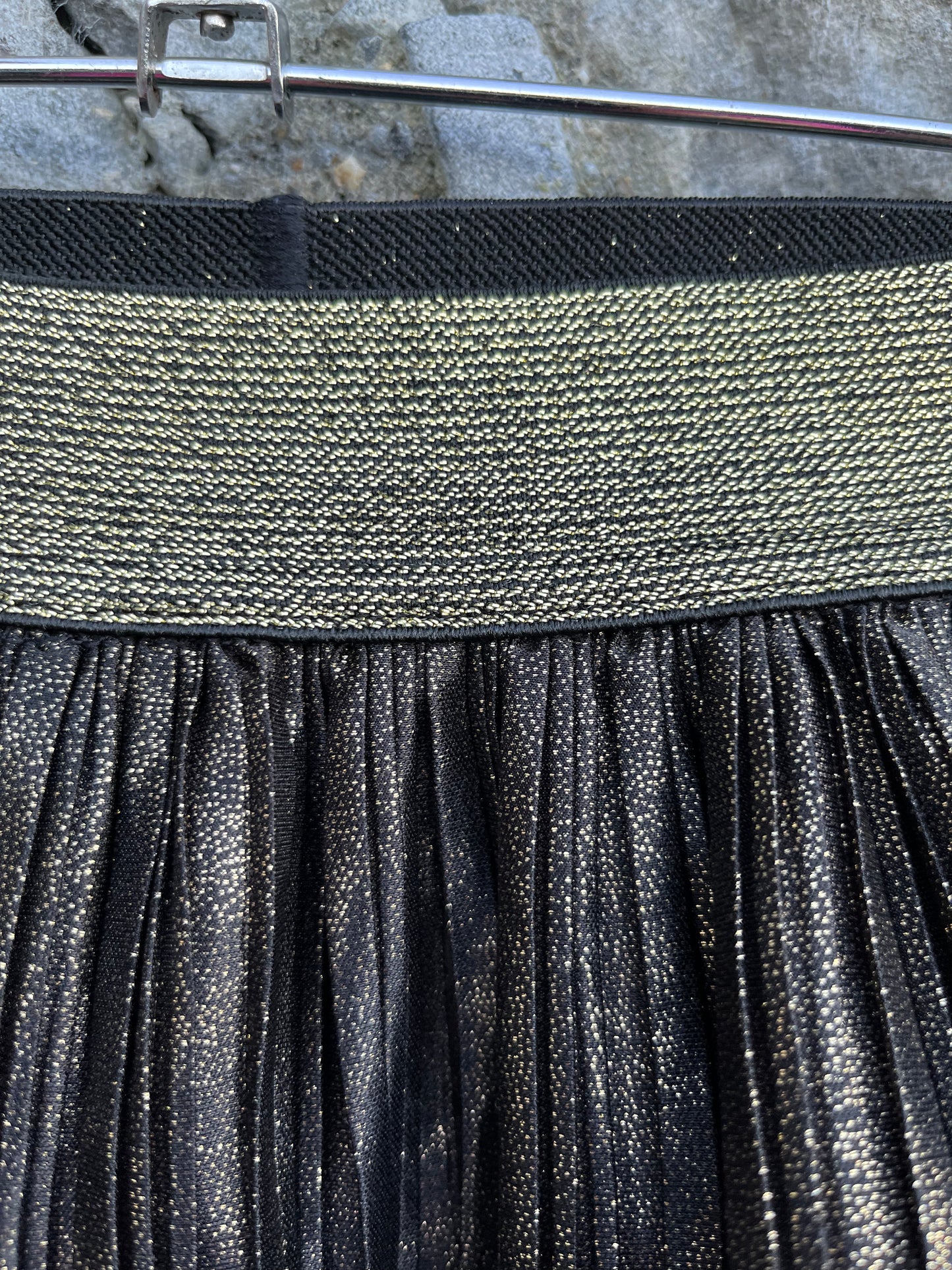 Black sparkly skirt 18-24m (86-92cm)