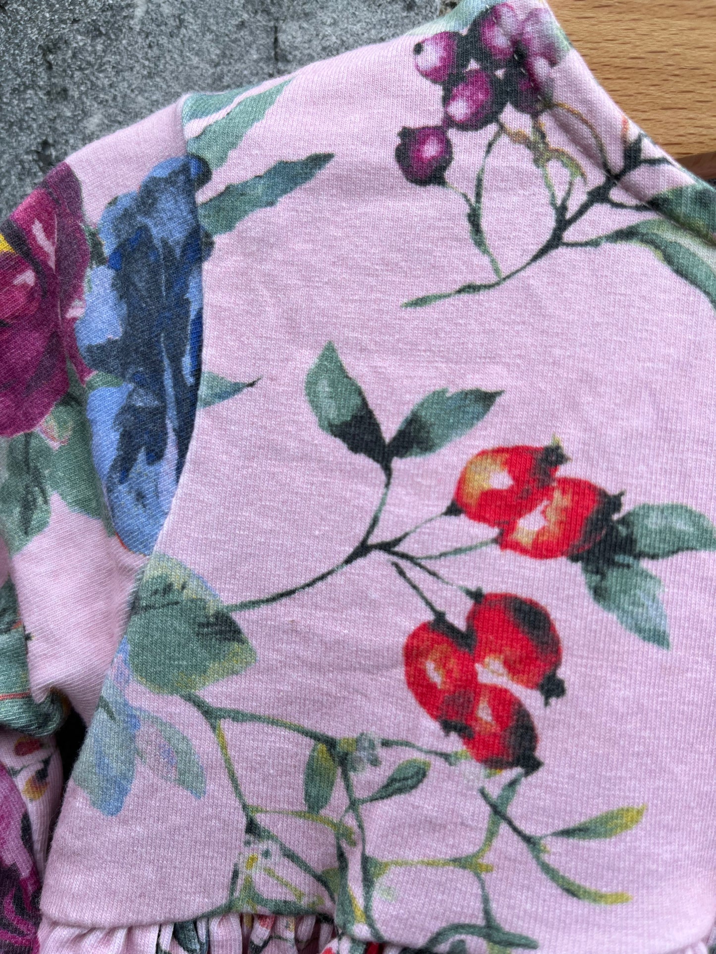 Rosehip dress 3-6m (62-68cm)