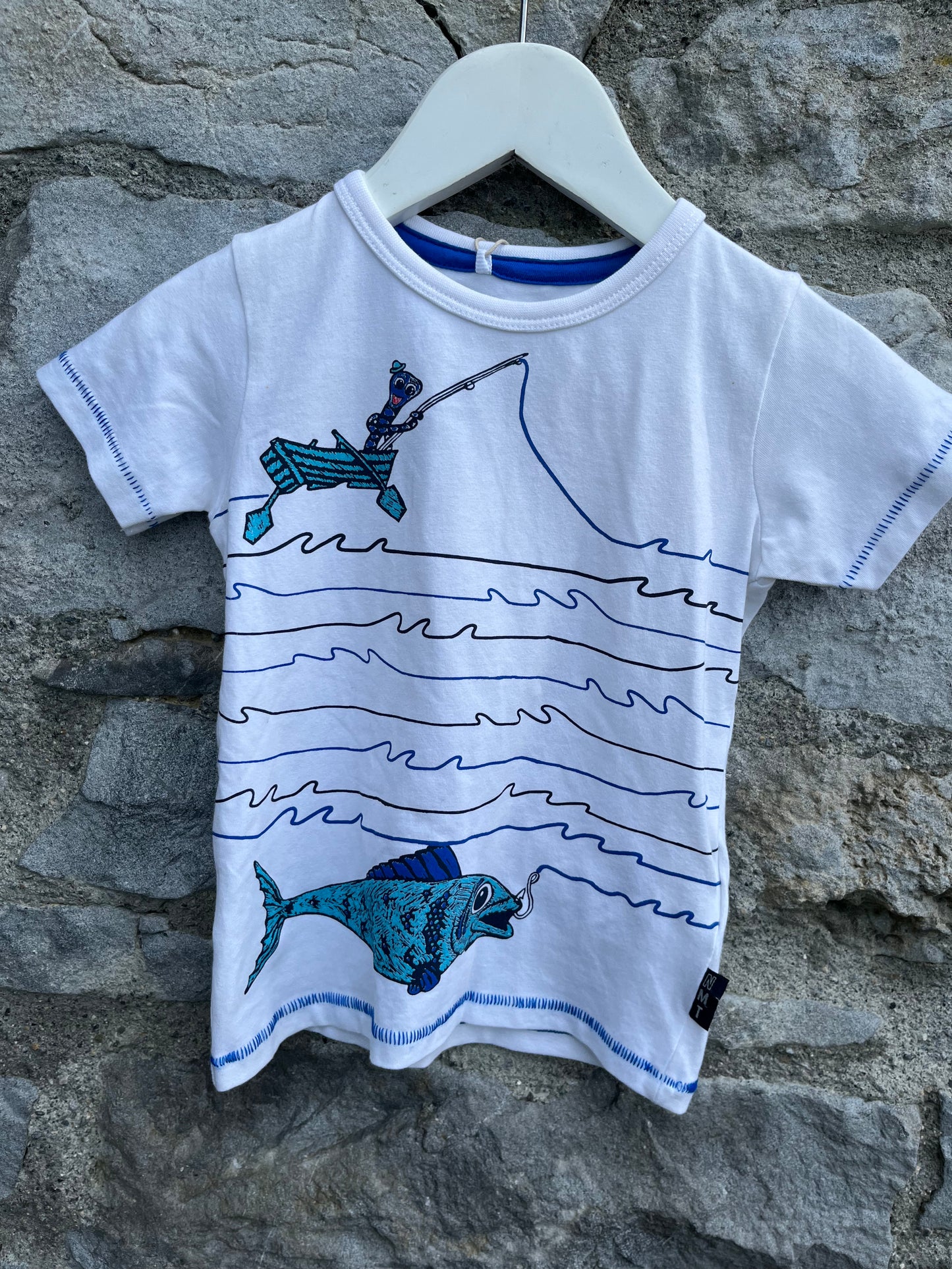 Fishing T-shirt 9-12m (74-80cm)