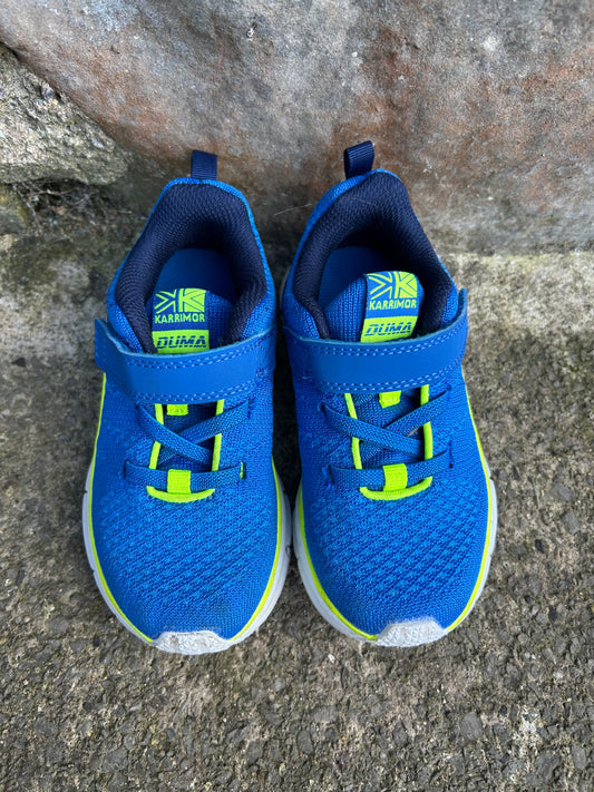 Blue trainers  uk 10 (eu 27)