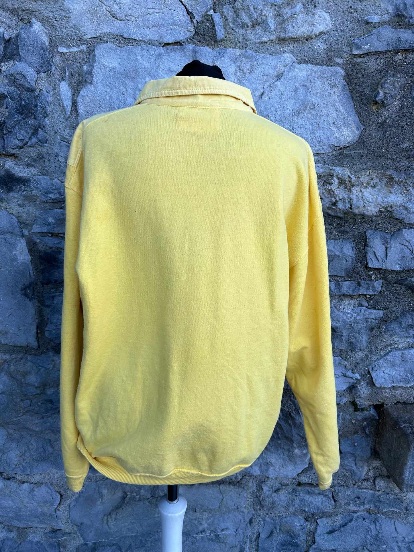 80s yellow sweatshirt S/M