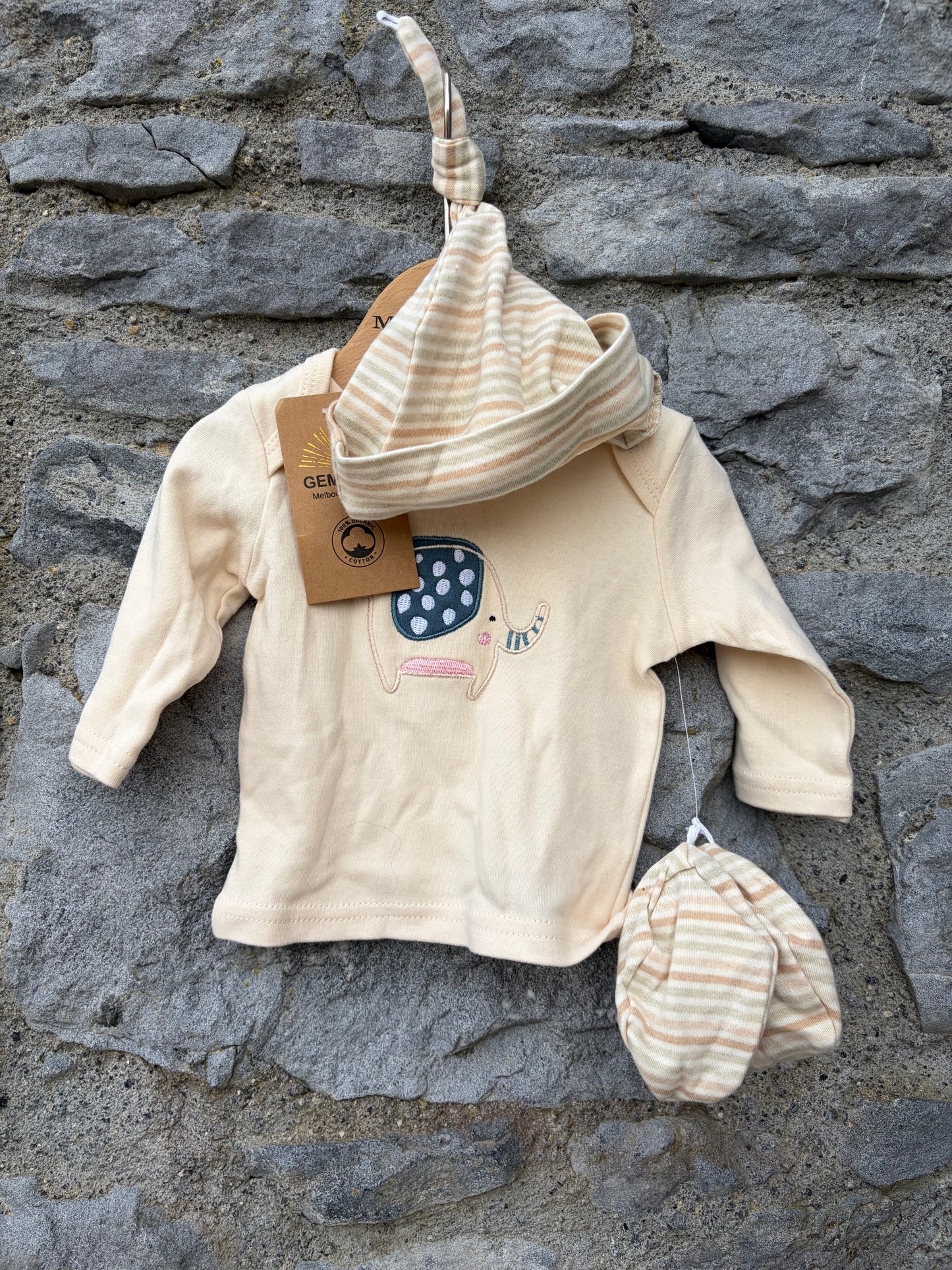 Elephant cream set  0-1m (50-56cm)
