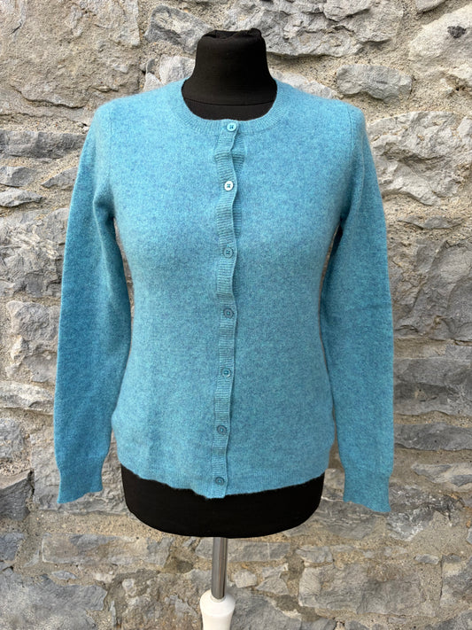 Turquoise cashmere cardigan uk 6-8