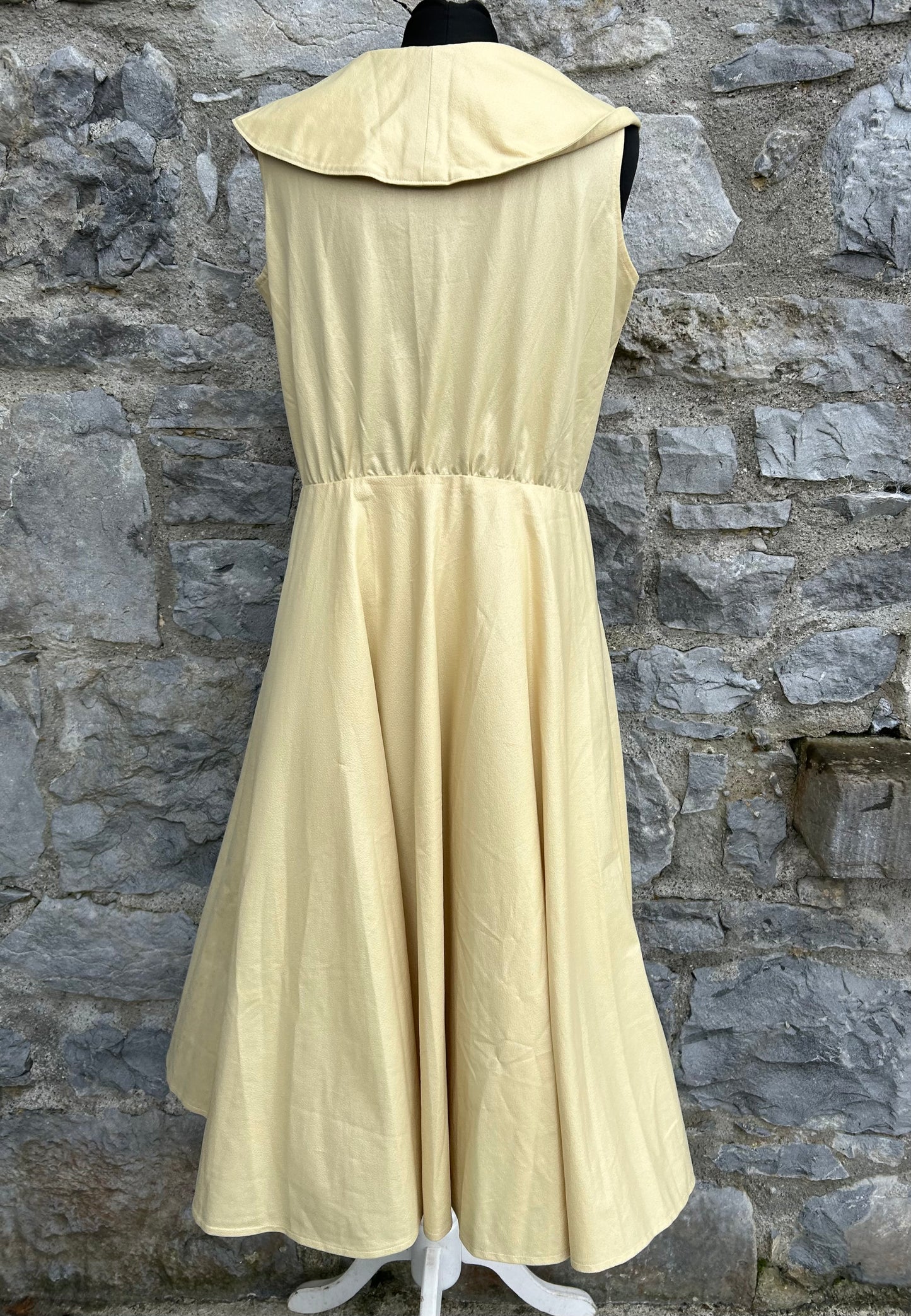 80s gold dress uk 12-14