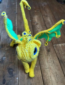 Knitted Dragon