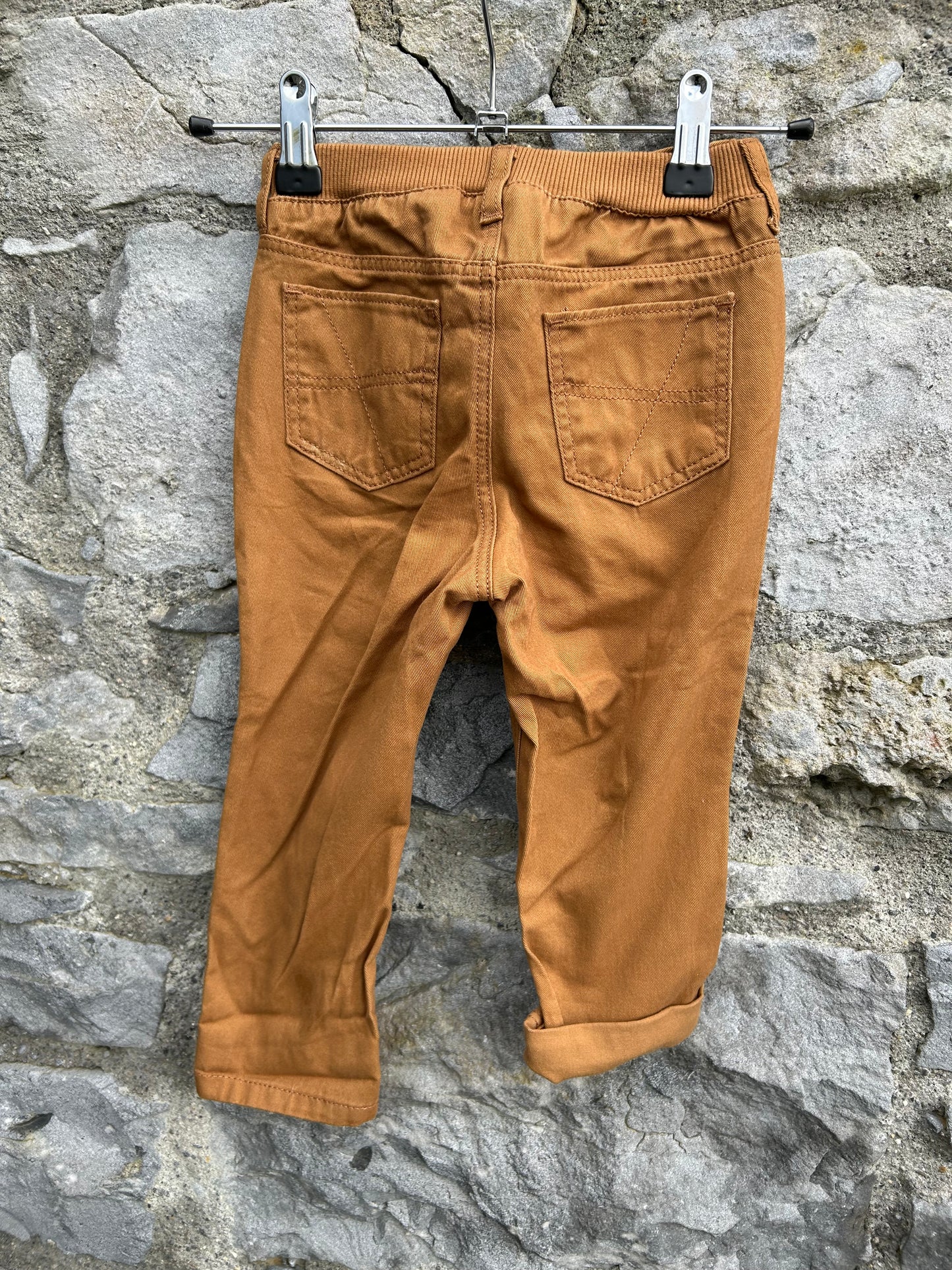 Brown pants  12-18m (80-86cm)