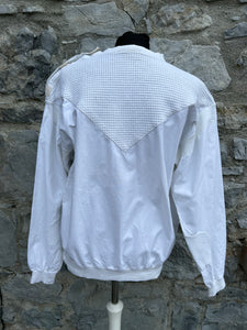 80s white sweatshirt Small