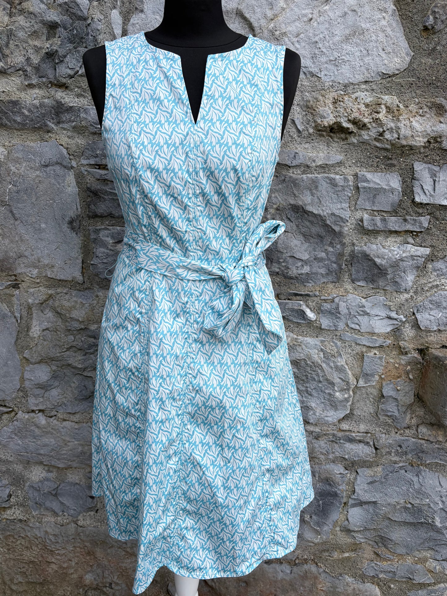 Mischa aqua coral Sleeveless Dress uk 10