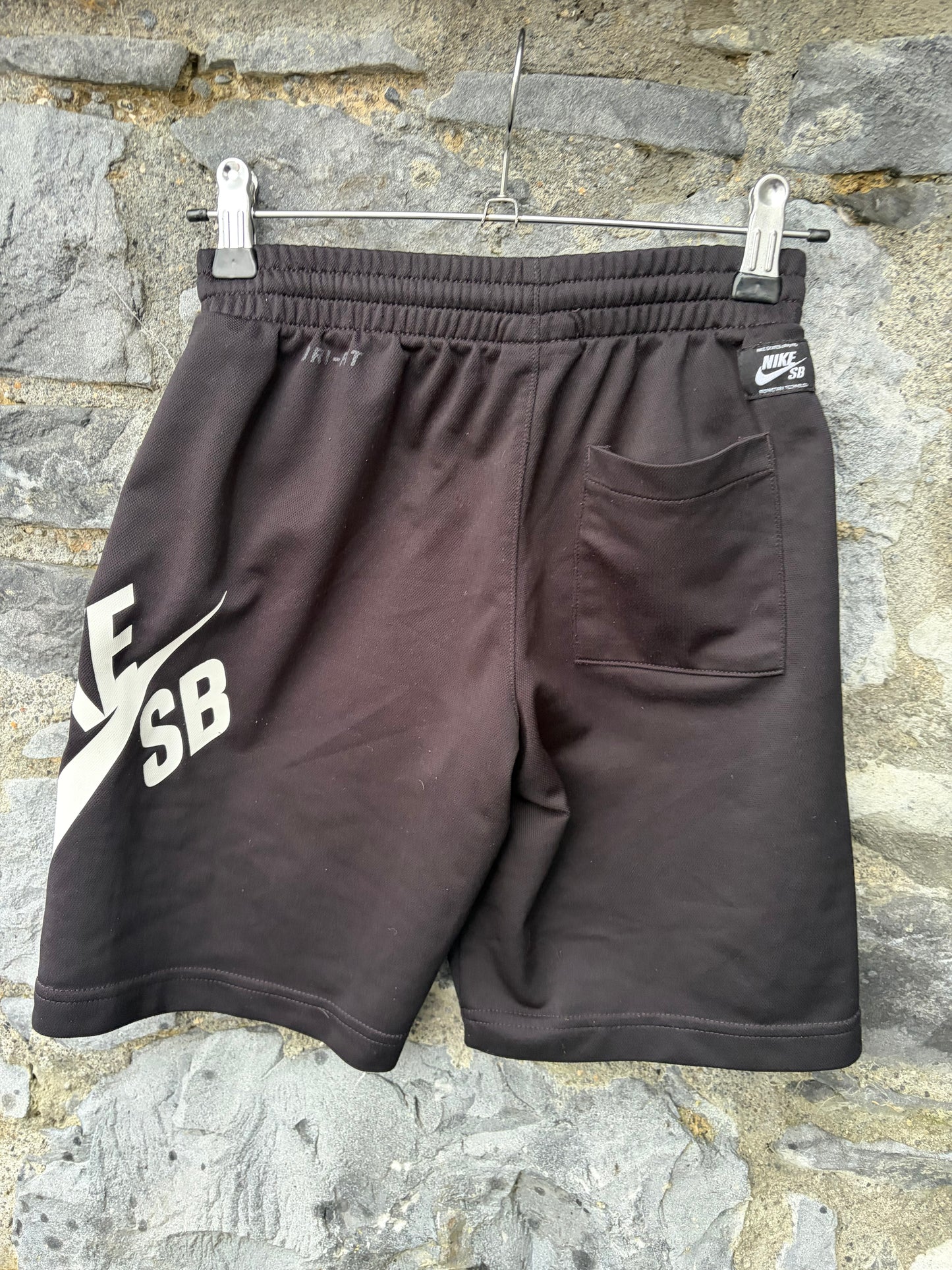 SB Black shorts  8-10y (128-140cm)