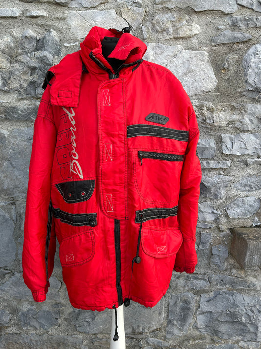 80s red jacket Medium