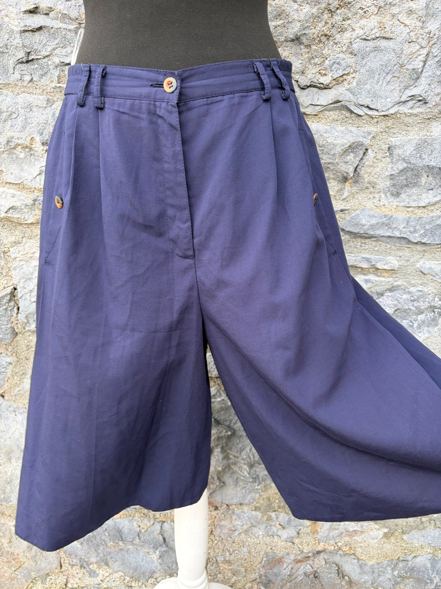 80s navy shorts uk 12