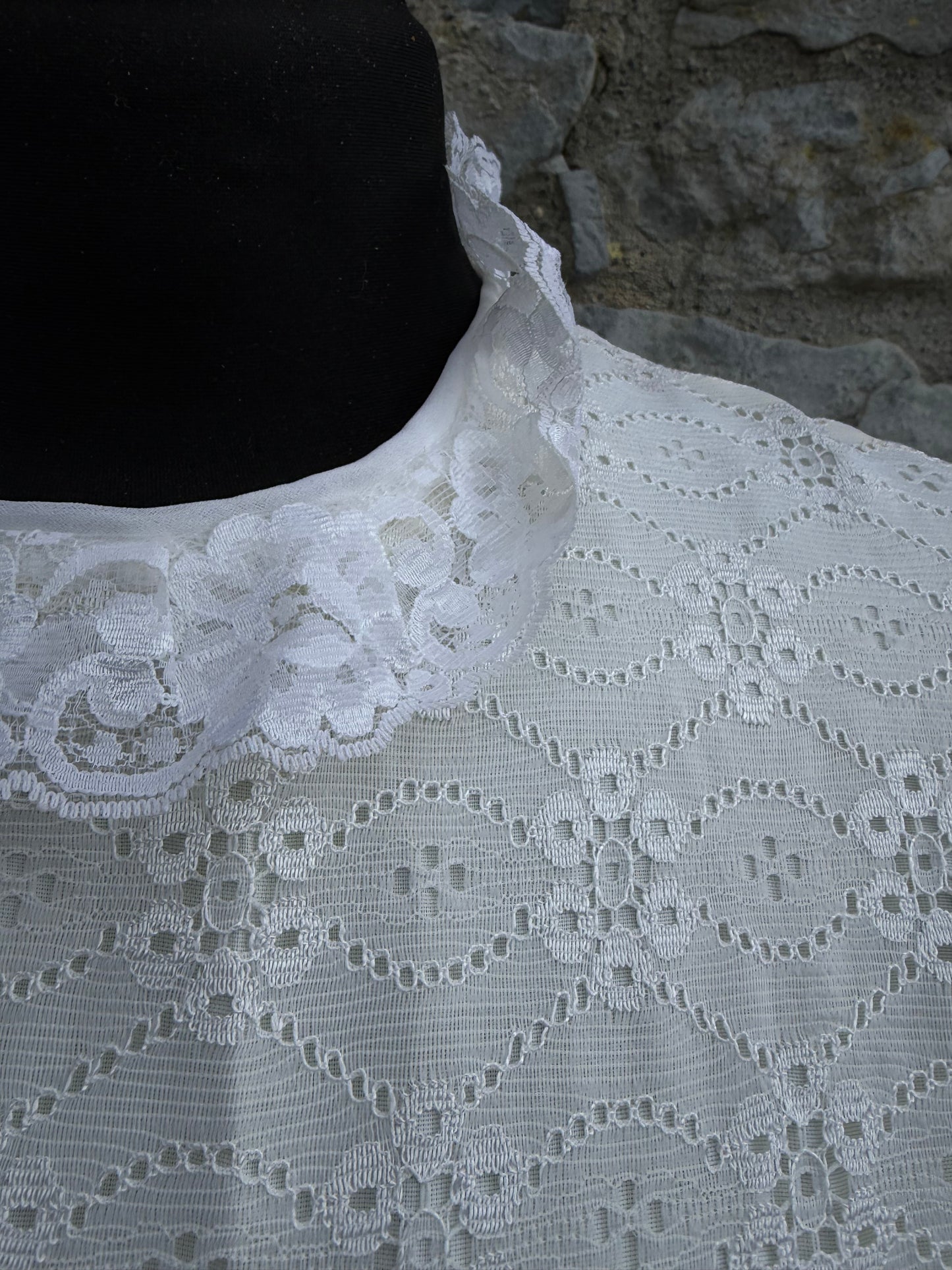 80s ivory wedding dress uk 8-10
