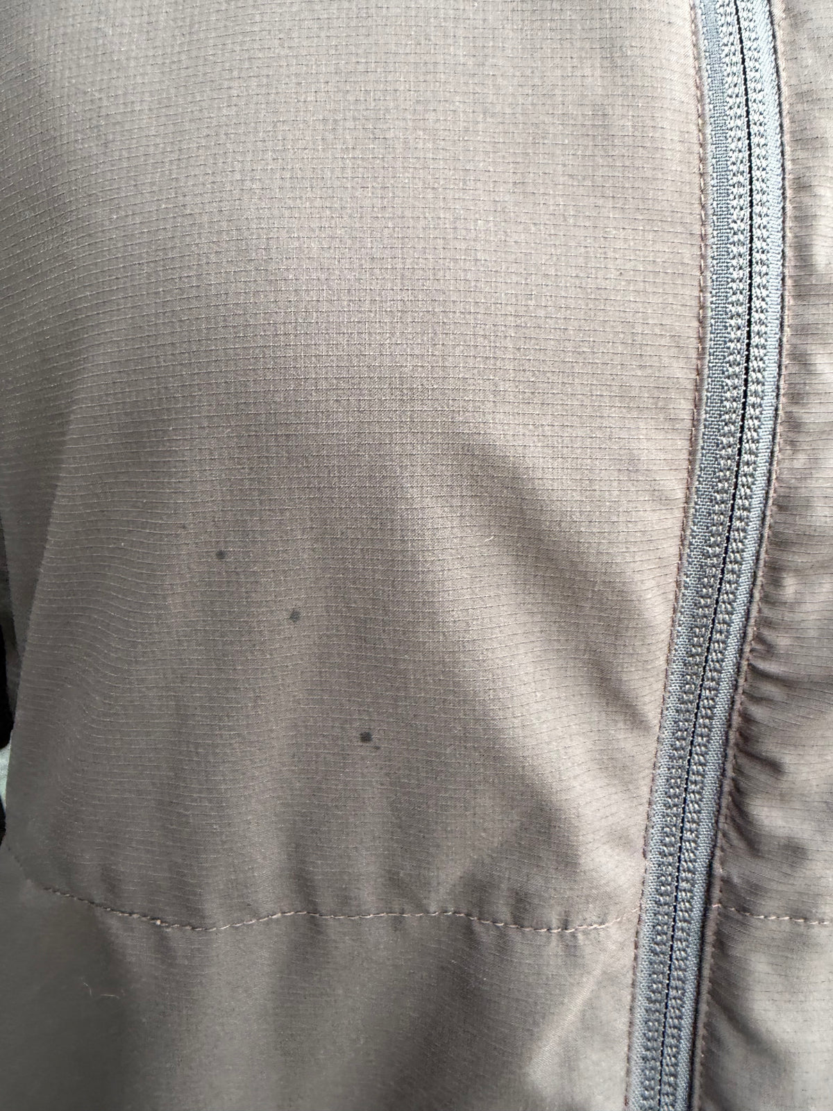 Brown light Hybrid Windbreaker Jacket Small