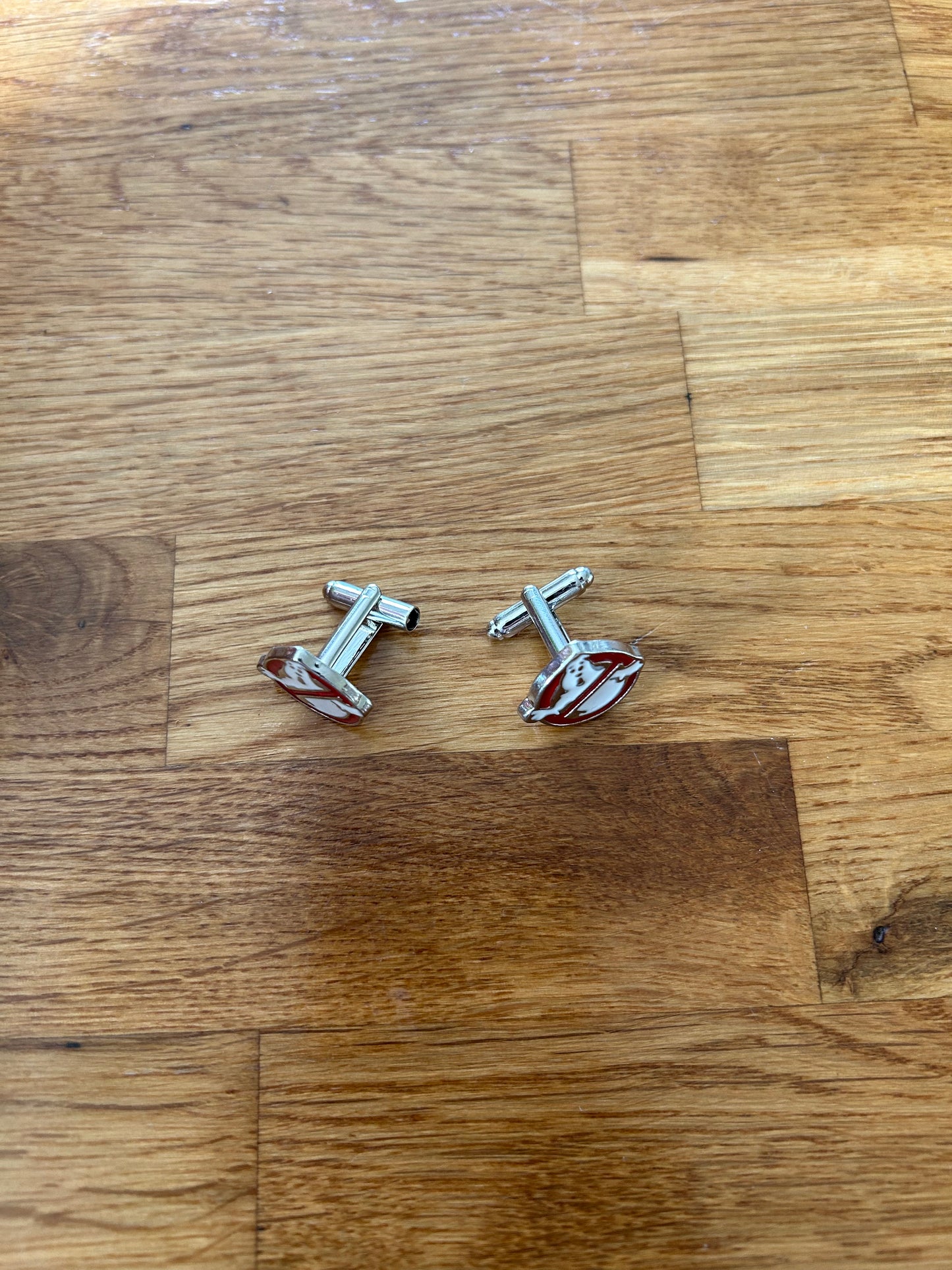 Ghostbusters cufflinks