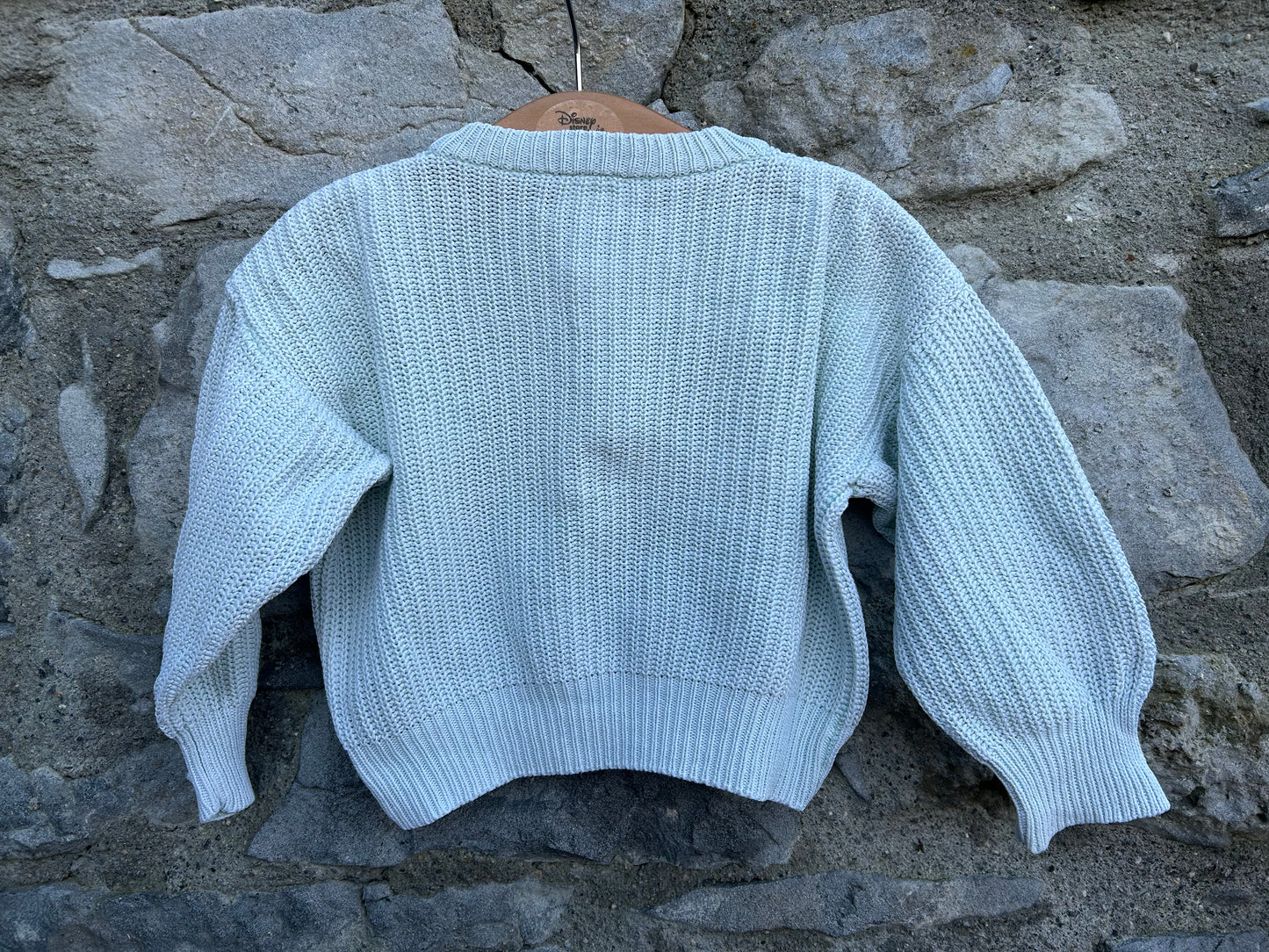 80s light pistachio jumper  12m (80cm)