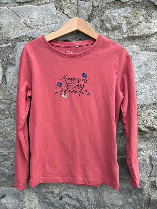 New adventures coral top 7-8y (122-128cm)