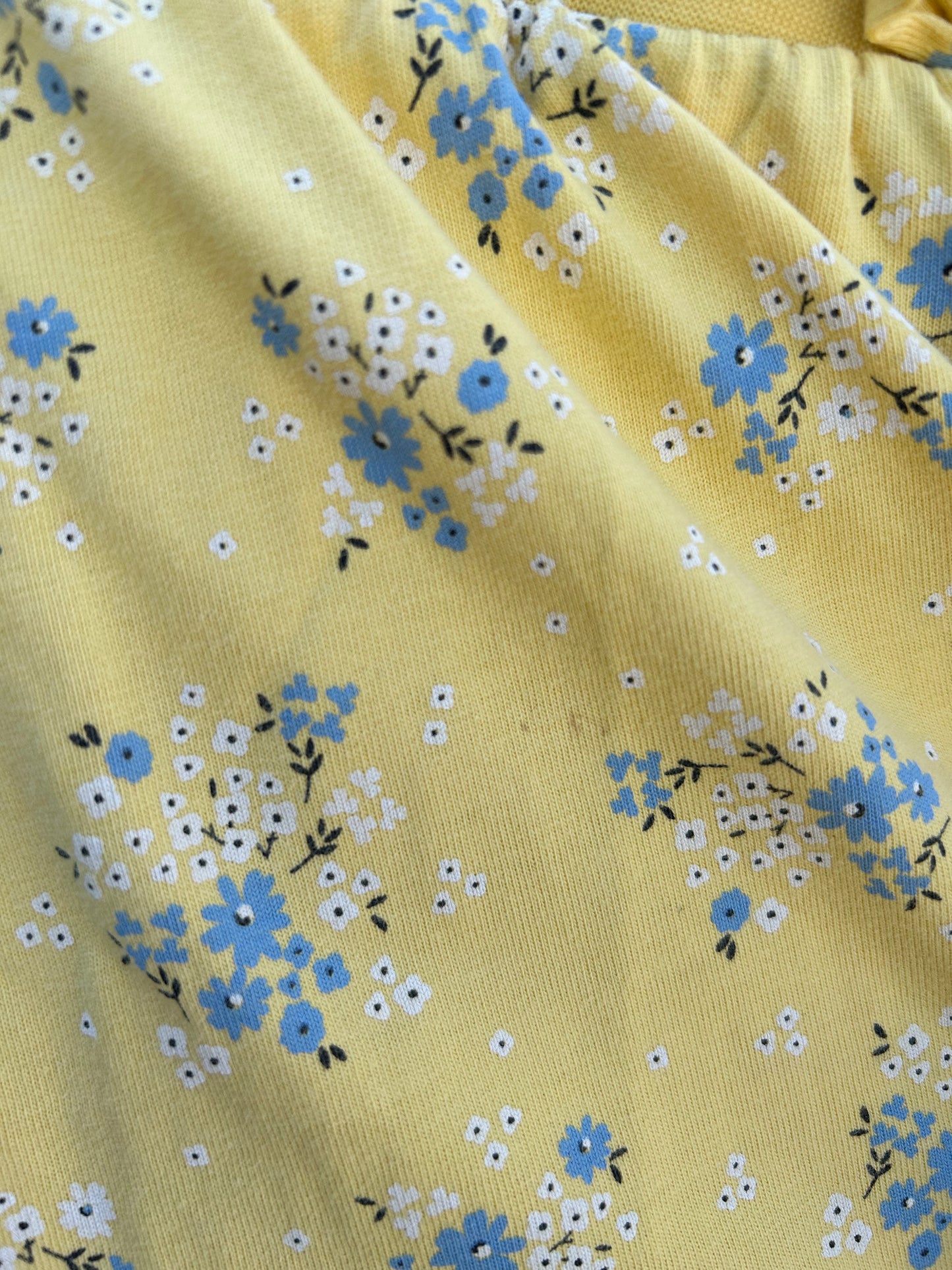 Yellow floral skort   2-3y (92-98cm)