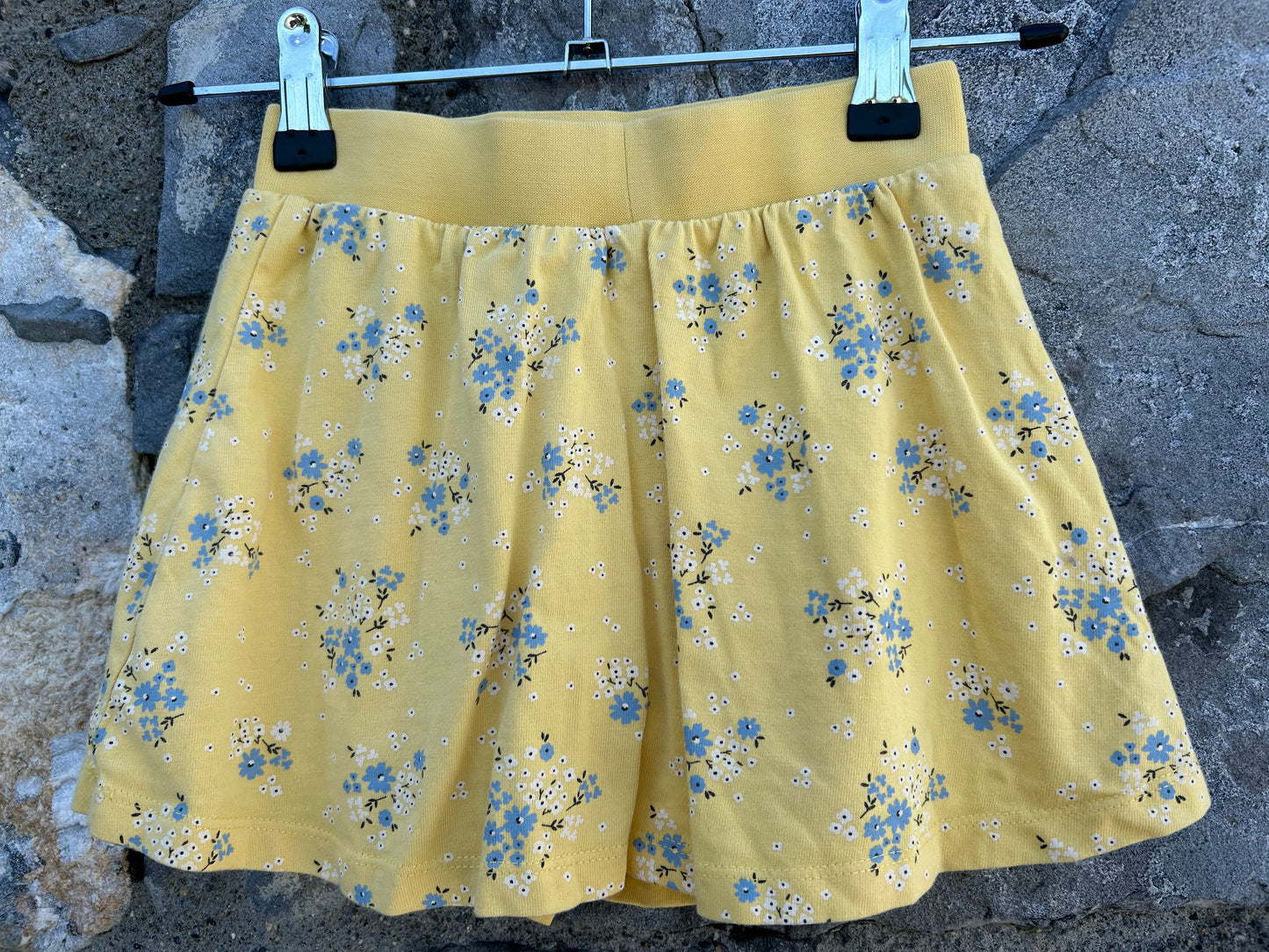 Yellow floral skort   2-3y (92-98cm)