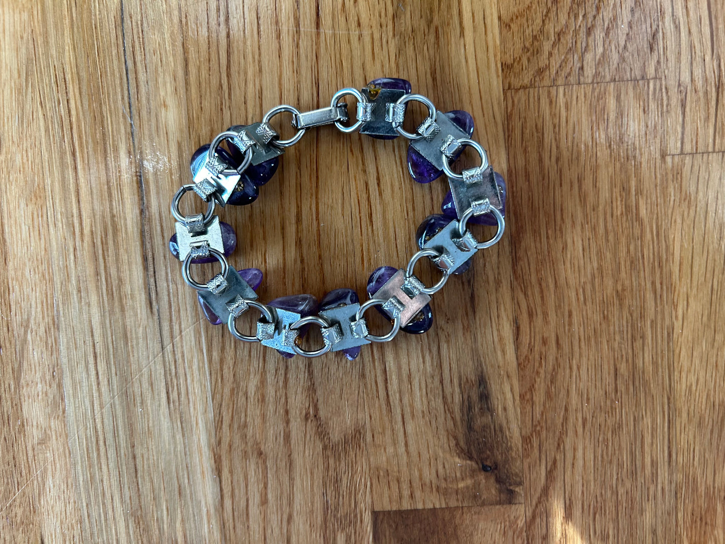 Amethyst bracelet