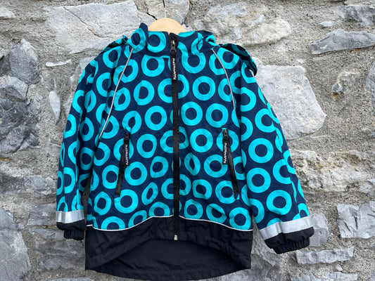 Blue circles jacket  3-4y (98-104cm)