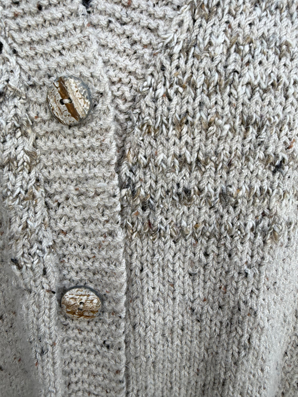 90s beige cardigan uk 14-16