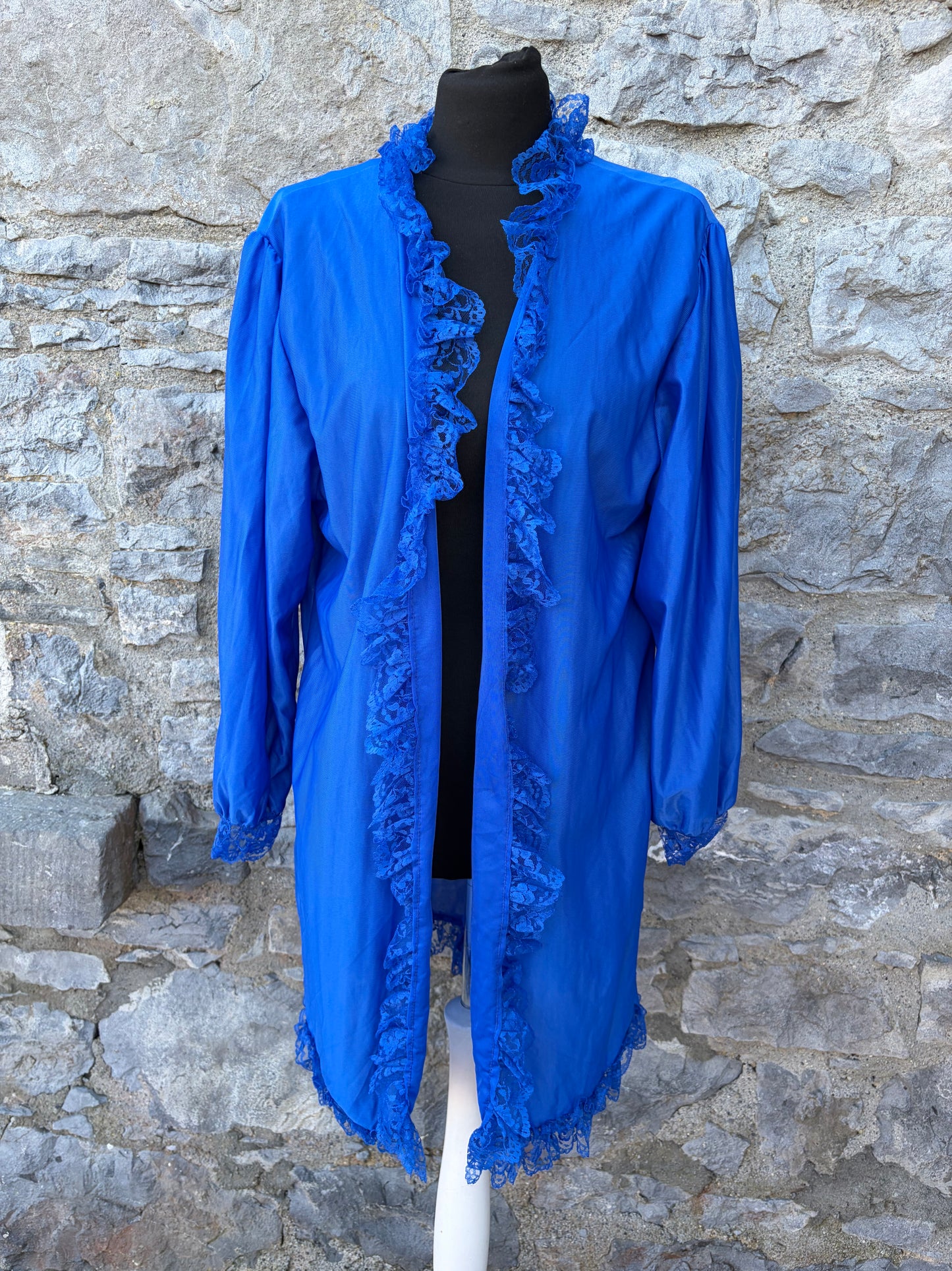 70s blue gown uk 12-14