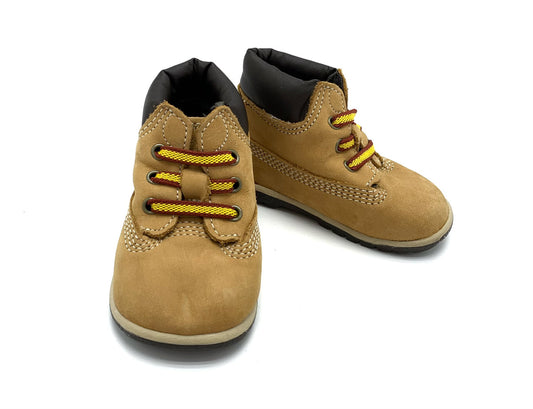 Brown suede boots  uk 2 (eu 18)