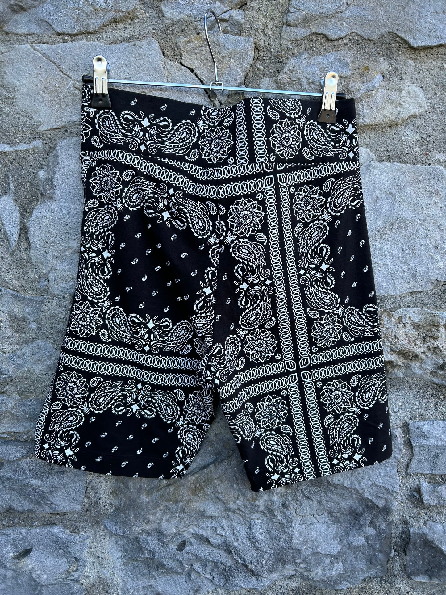 Paisley&mandalas cyclist shorts uk 12