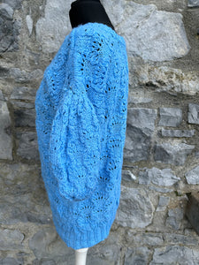 90s blue jumper uk 16