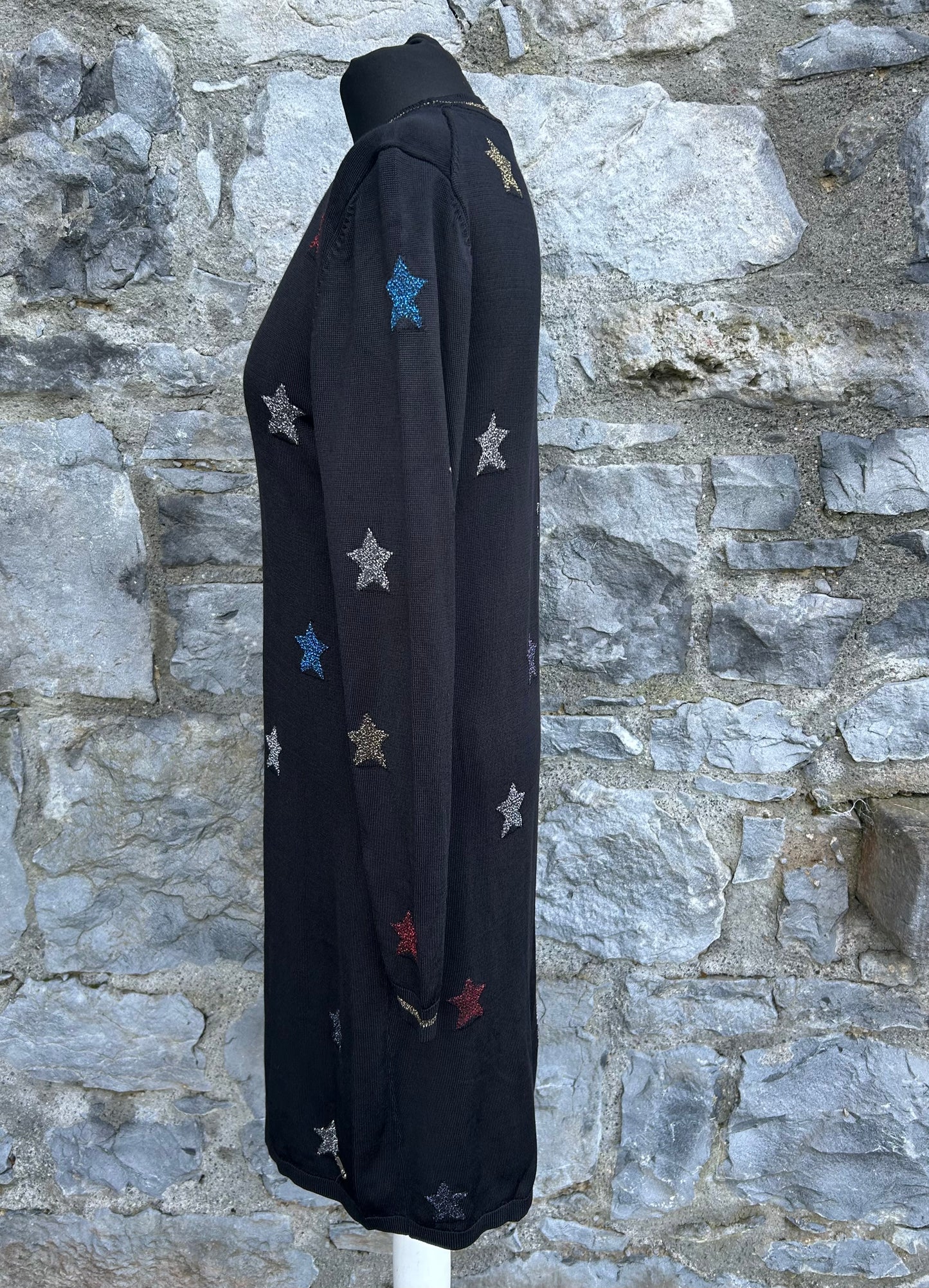 Colour by Numbers Yayl Knit Star Dress uk 10