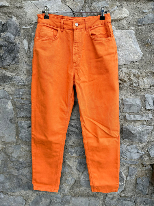 Orange mum jeans uk 8