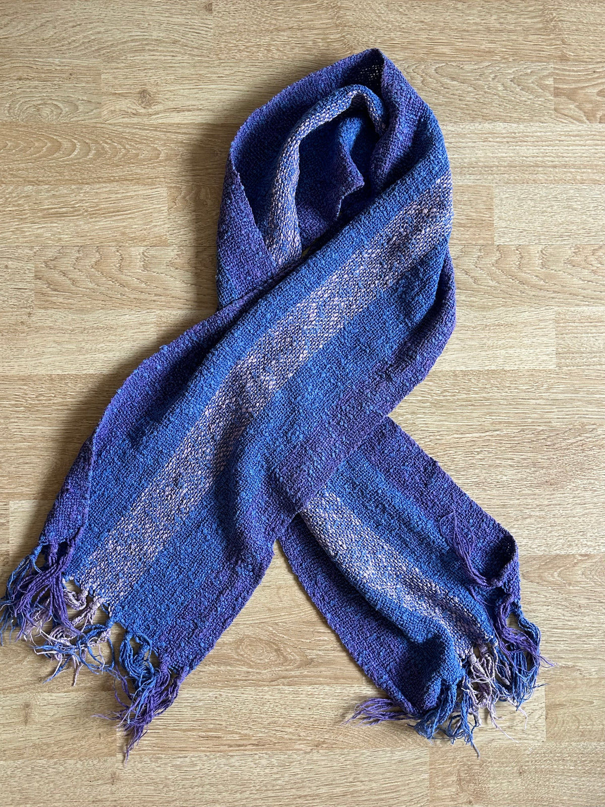 Purple scarf