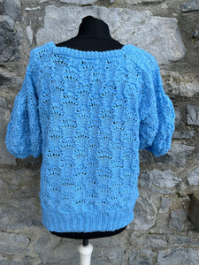90s blue jumper uk 16