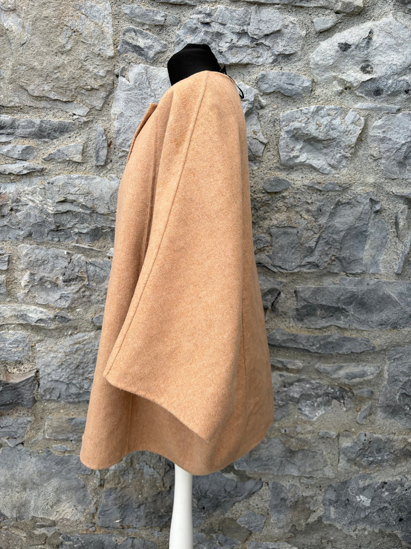Camel cape coat uk 10-12