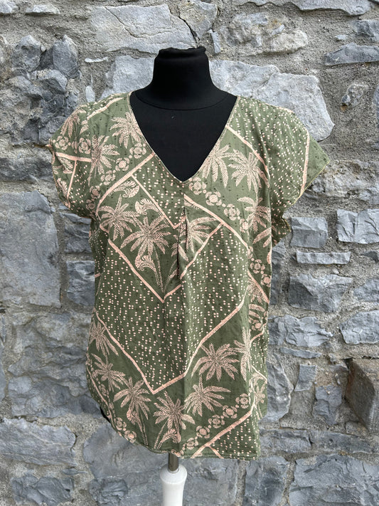 Palm trees green top uk 10-12