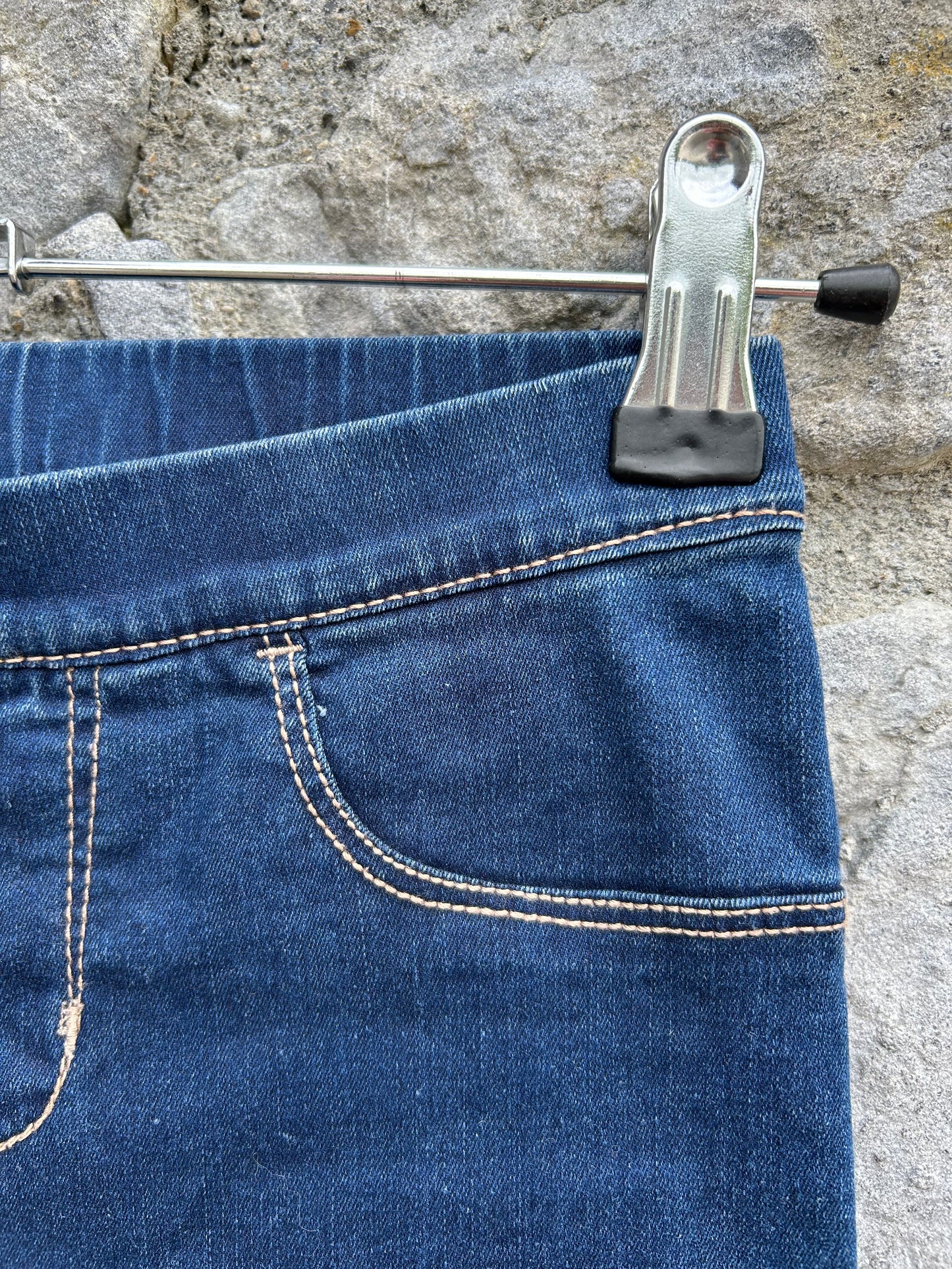 Navy jeggings  9-10y (134-140cm)