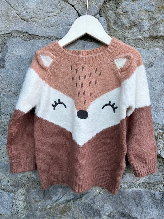 Brown fowl jumper 9-12m (74-80cm)