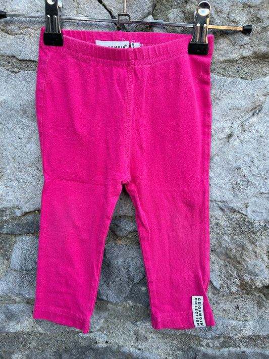 Pink leggings   3-6m (62-68cm)