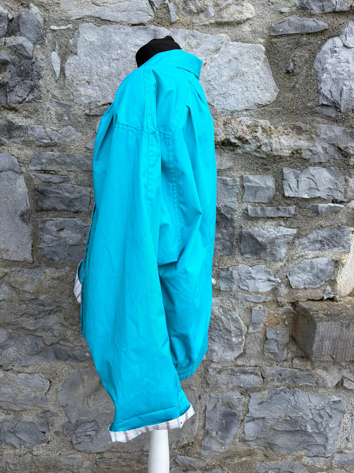 80s blue jacket uk 14