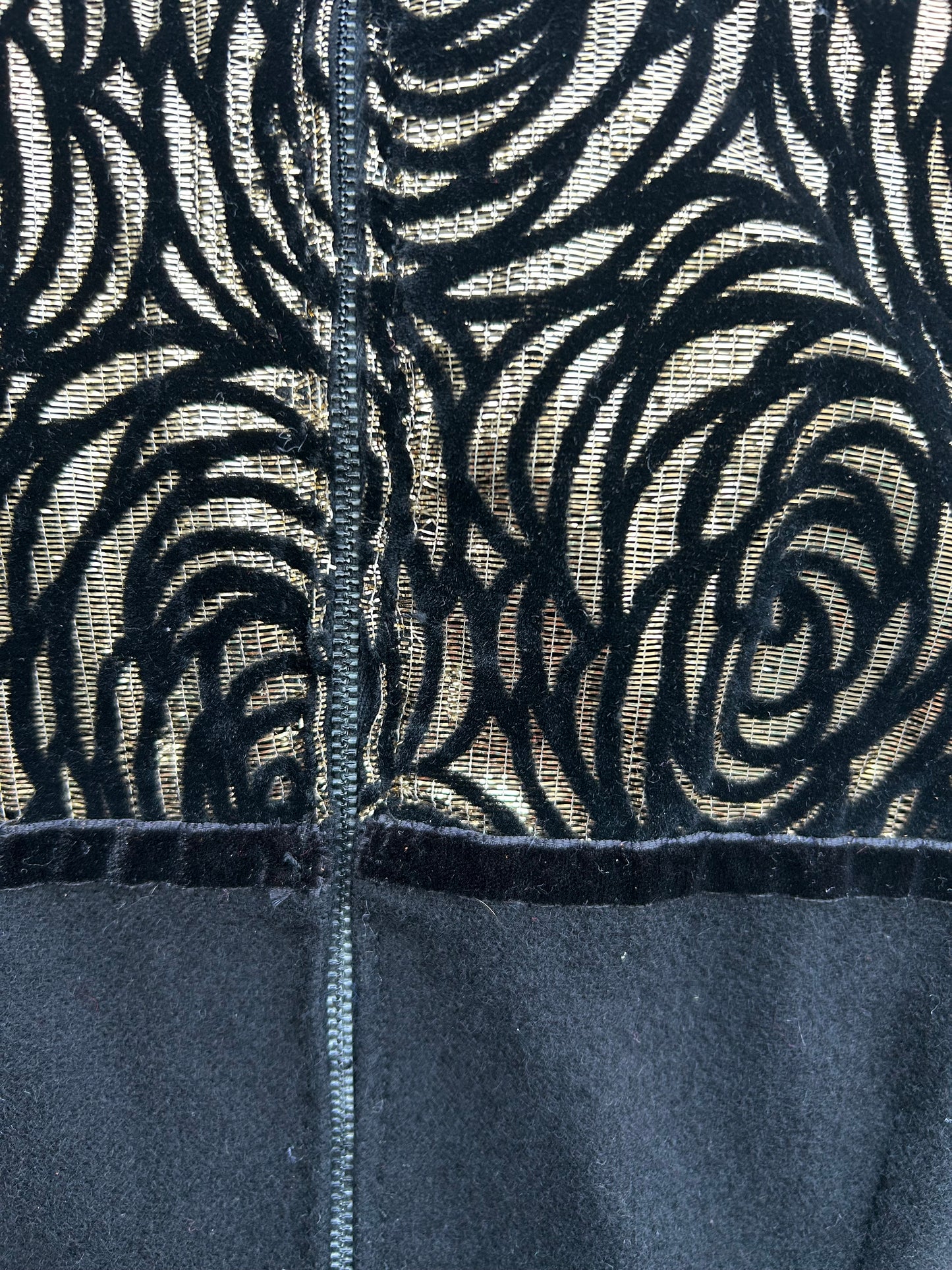 90s Black&gold dress uk 6-8