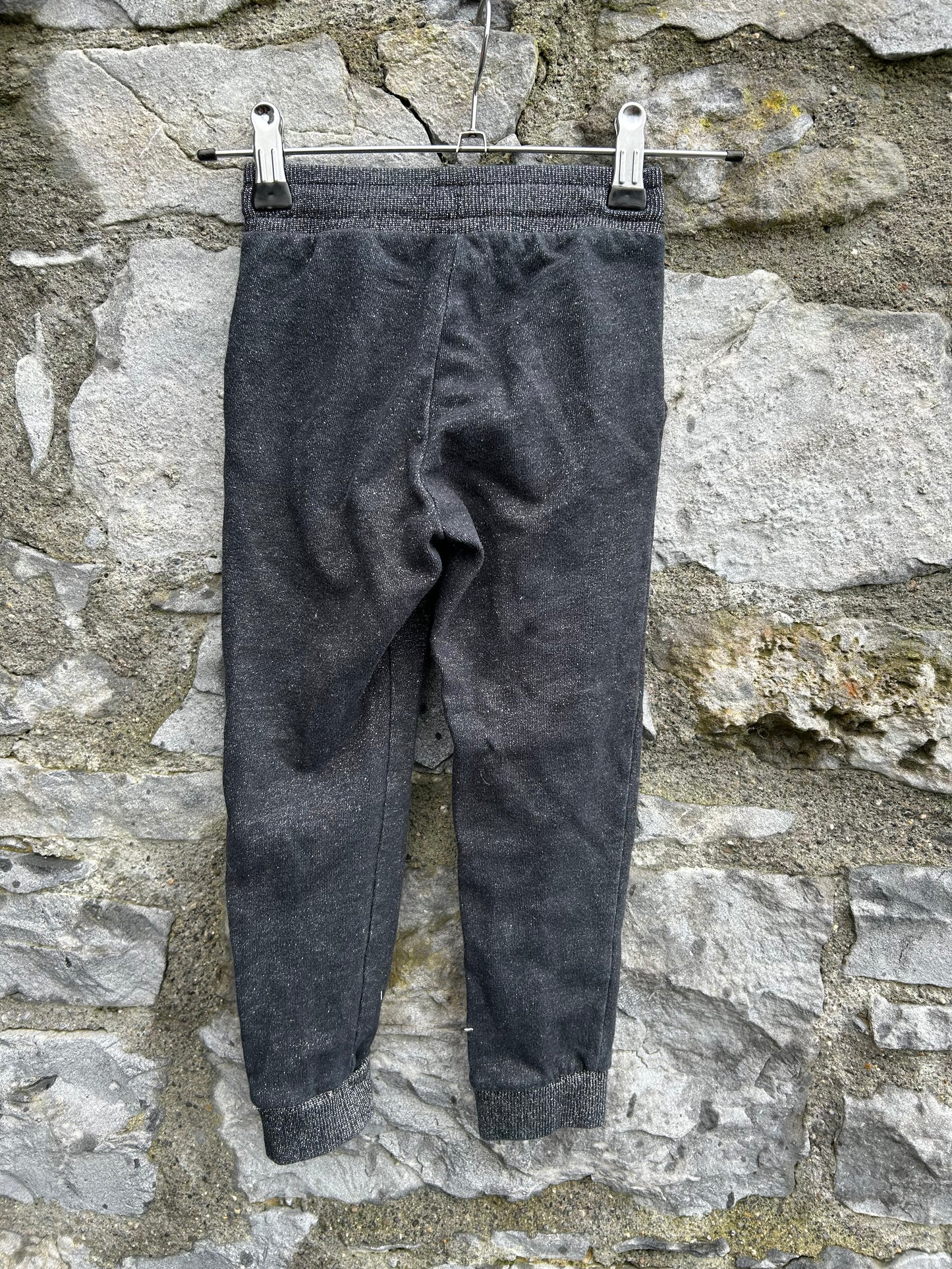 Sparkly grey joggers   3-4y (98-104cm)
