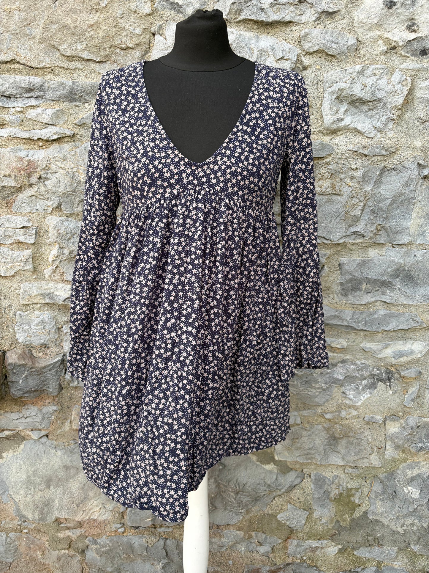 RL navy floral tunic uk 6-8