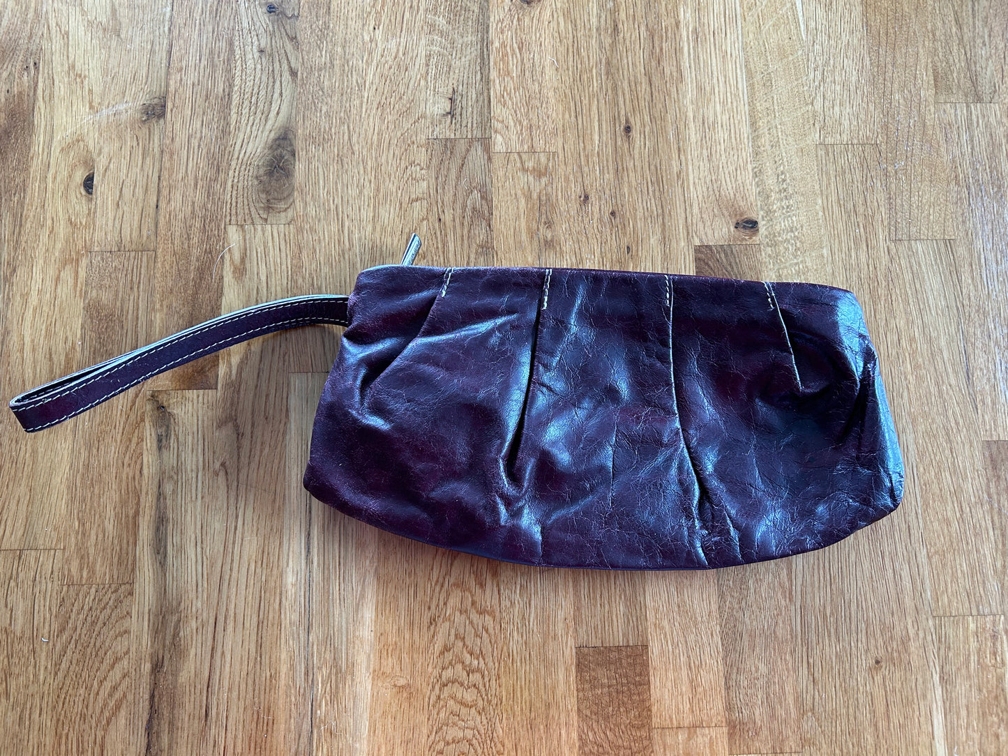 Maroon purse