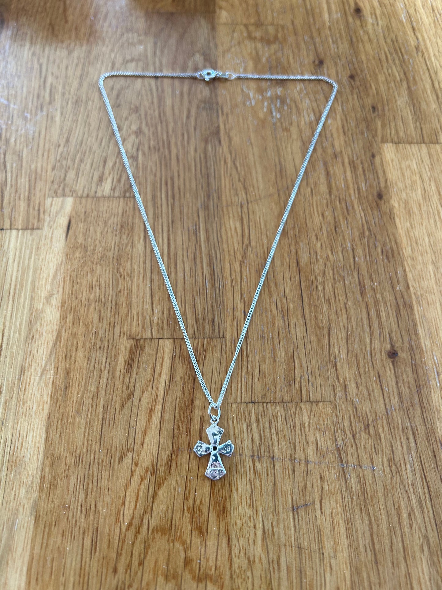 Small silver cross