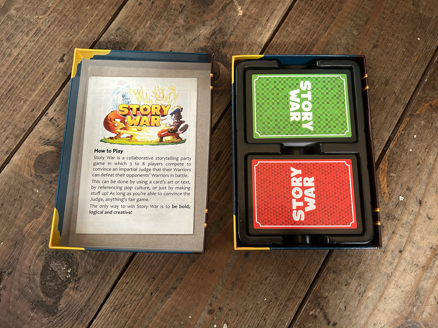 Super story war card game