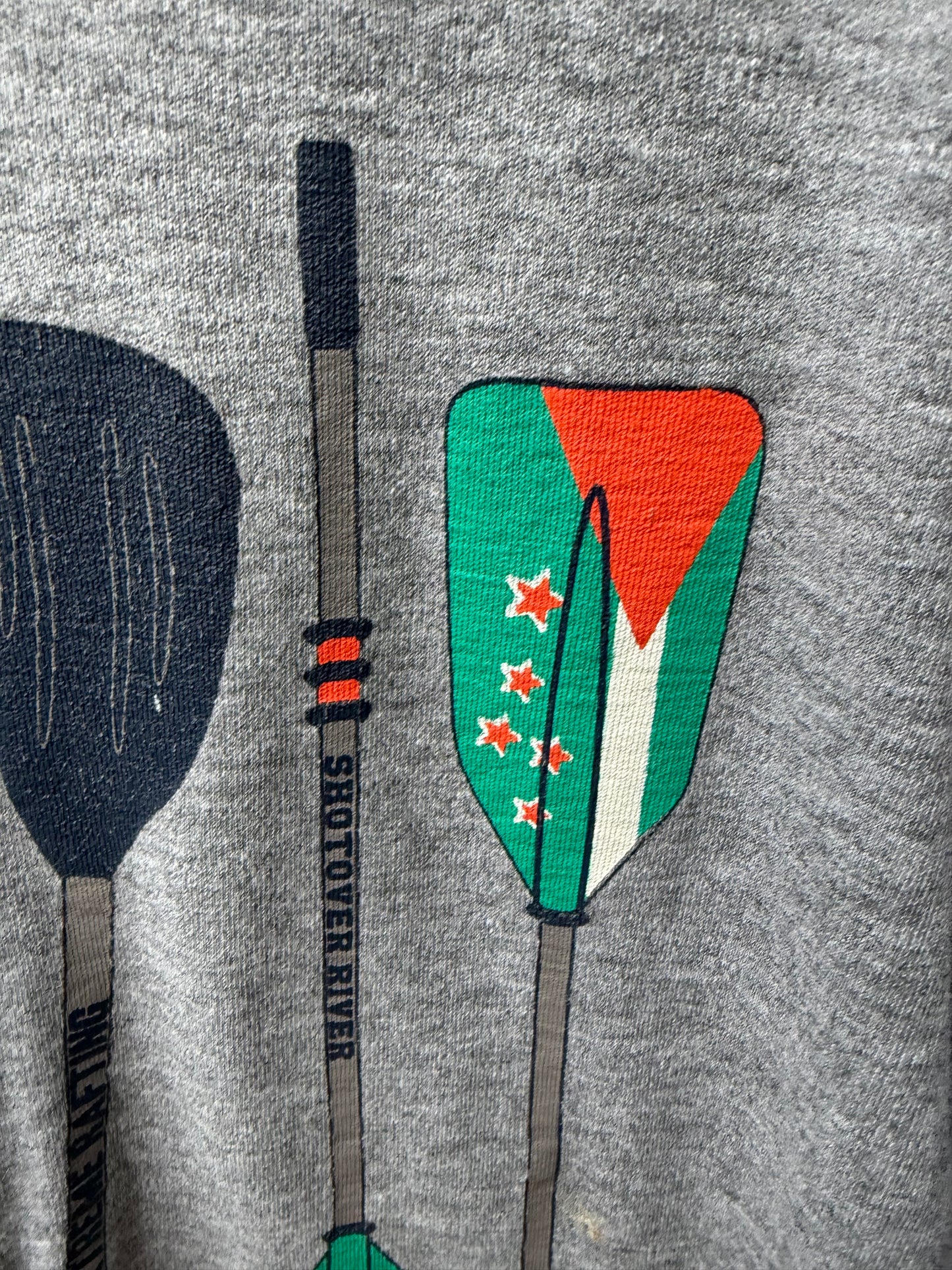 Oars grey top  7-8y (122-128cm)