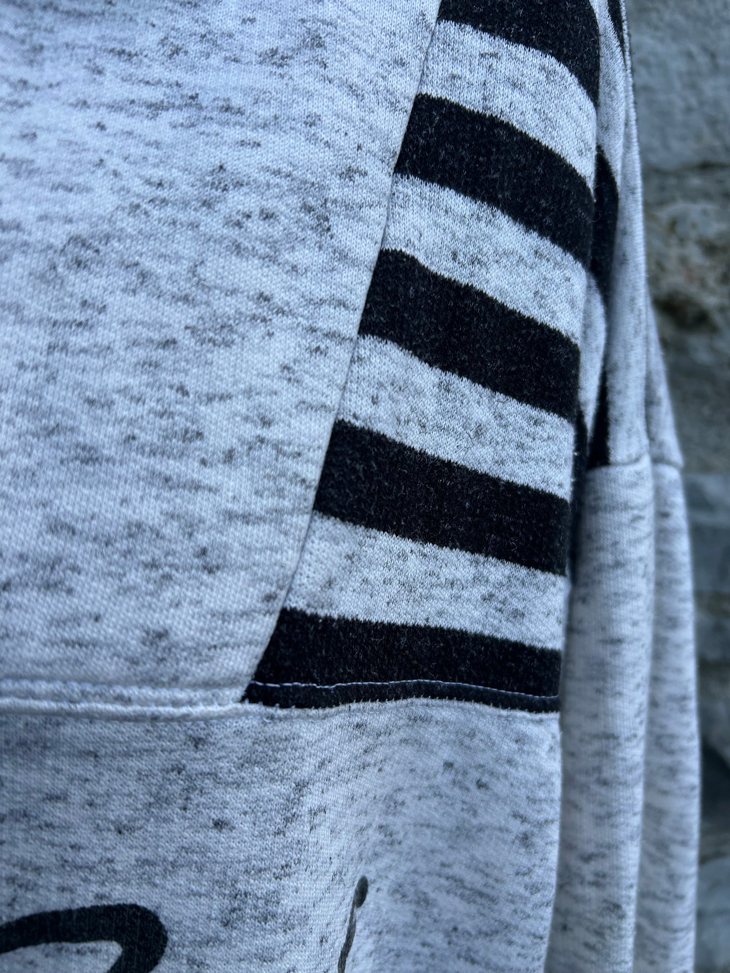 90s active sport grey sweatshirt Medium